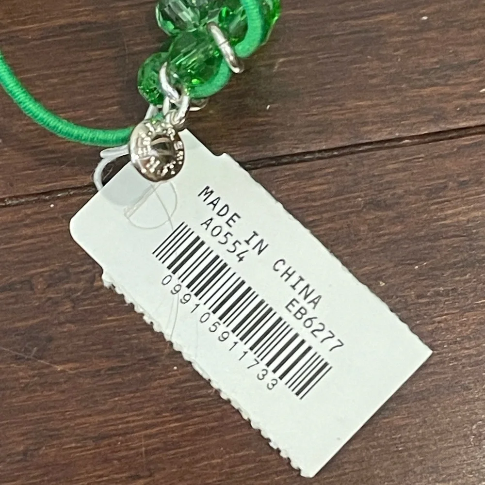 nwt jCrew Green Beaded headband